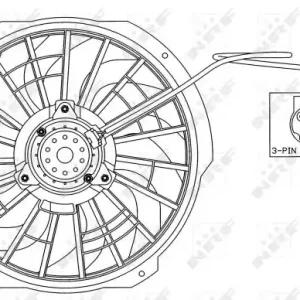 Bezpieczna płatność Wentylator NRF 47025