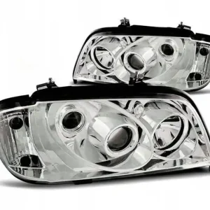 Lampy Mercedes W202 C-Klasa 93-00 chrome soczewki Tani