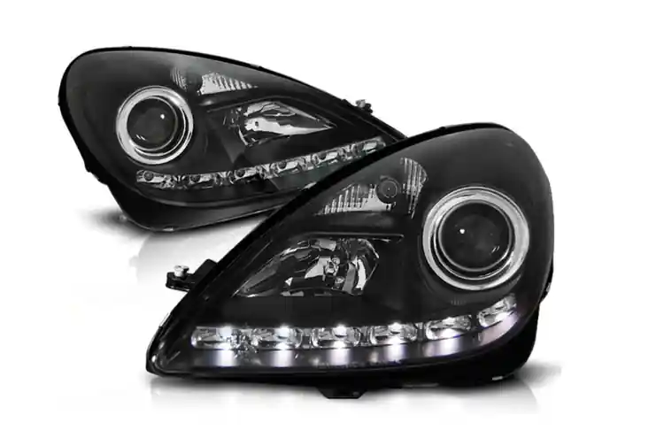 Lampy Mercedes R171 SLK 04-11 Daylight Black Led Bezpieczna płatność