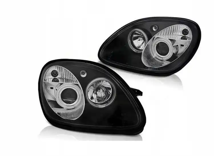 Lampy Mercedes R170 SLK 96-04 ringi ccfl black Wyprzedaż