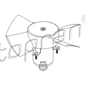 Zwrot pieniędzy Wentylator TOPRAN 202 362