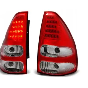 Lampy Diody Toyota Land Cruiser 120 03-09 Redwhite Ekspresowa dostawa