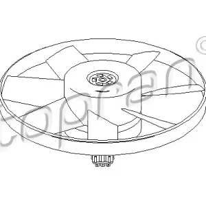 Popularny Wentylator TOPRAN 107 716