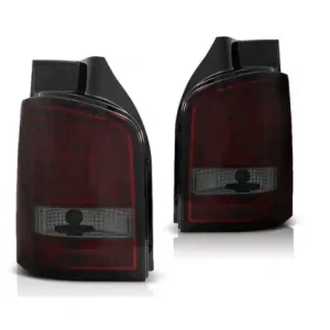 Najlepsza cena LAMPY DIODOWE VW T5 04.10-15 RED SMOKE LED BAR