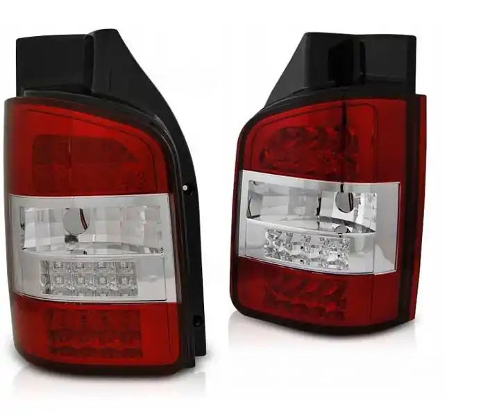 Wyprzedaż Lampy Diodowe Vw T5 03-09 Red White Led