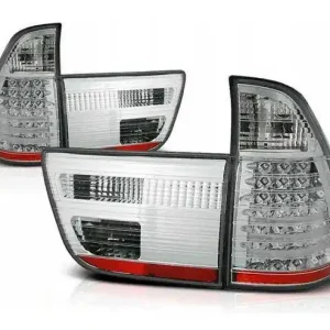Tani Lampy diodowe tylne Bmw X5 E53 99-03 chrome led