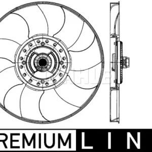 Wentylator MAHLE CFF 489 000P Nowość