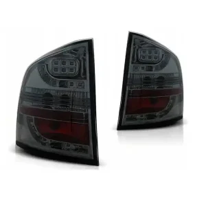 Tani LAMPY DIODOWE SKODA OCTAVIA II KOMBI 04- SMOKE LED