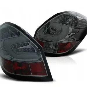 Lampy diodowe Skoda Fabia II 07-13 smoke led bar Ekspresowa dostawa