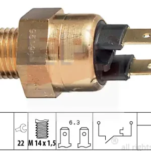 Ekspresowa dostawa Włącznik wentylatora EPS 1.850.064