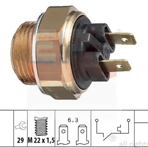 Włącznik wentylatora EPS 1.850.030 Tani