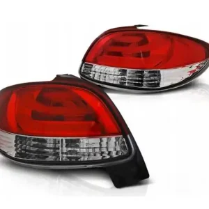 Lampy Diodowe Peugeot 206 98- Red White Led Bar Ostatnia szansa