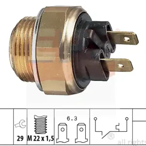 Premium Włącznik wentylatora EPS 1.850.020