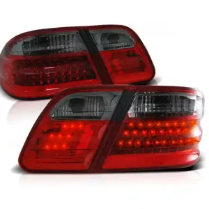 Lampy Diodowe Mercedes W210 95-02 Red Smoke Led Bezpieczna płatność