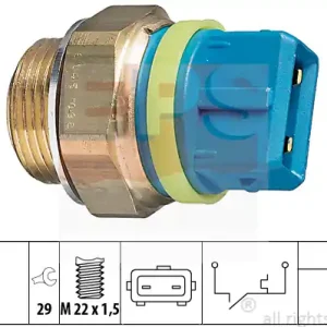 Włącznik wentylatora EPS 1.850.145 Nowość