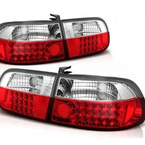 Lampy Diodowe Honda Civic 3d 91-95 Red White Led Nowość