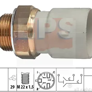 Oryginalny Włącznik wentylatora EPS 1.850.645