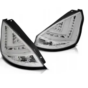 Lampy Diodowe Ford Fiesta Mk7 08-12 Hb Chrome Led Wysoka jakość