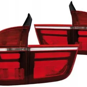 Lampy diodowe BMW X5 E70 Red White LED BAR Wyprzedaż