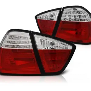 Lampy Diodowe Bmw E90 05-08 Red White Led Bar Oferta limitowana