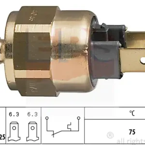 Oferta limitowana Czujnik temperatury płynu chłodzącego EPS 1.840.046