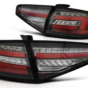 Lampy diodowe black dts do Audi A4 b8 12-15 sedan Popularny