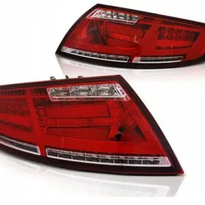 Lampy diodowe audi tt 06-14 red white led bar dts Autentyczny