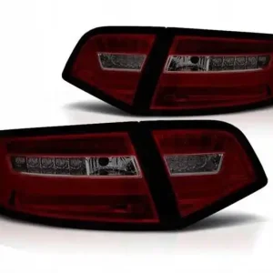 Lampy diodowe Audi A6 08-11 sedan r-smoke led dts Szybka dostawa