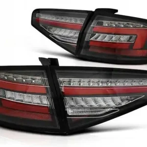 Lampy diodowe Audi A4 B8 12-15 sedan black dts Autentyczny