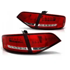 Lampy Diodowe Audi A4 B8 08-11 Sedan Red White Led Tylko dziś