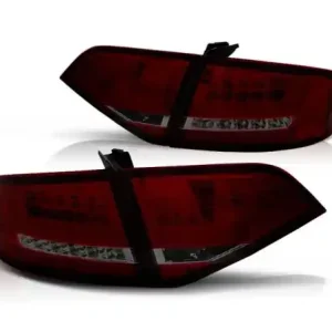LAMPY DIODOWE AUDI A4 B8 08-11 SEDAN RED SMOKE LED Niska cena