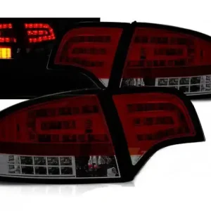 Wysoka jakość Lampy Diodowe Audi A4 B7 04-08 Sedan Red Smoke Led