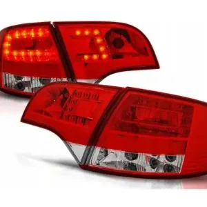 Lampy diodowe AUDI A4 B7 04-08 AVANT red white LED Ekspresowa dostawa