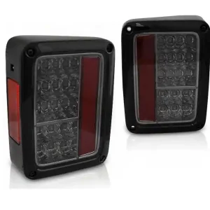 Lampy Chrysler Jeep Wrangler Jk 07-18 Led Smoke Kup teraz