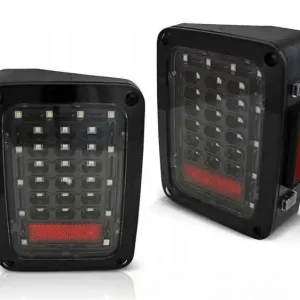Lampy Chrysler Jeep Wrangler jk 07-18 led black Premium
