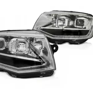 Lampy Chrome Tube Led Drl Dts Do Vw T6 15-19 Ekspresowa dostawa