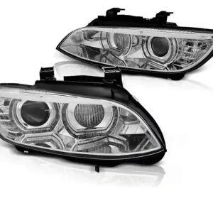 Lampy bmw e92 06-10 drl chrome afs xenon Bezpieczna płatność