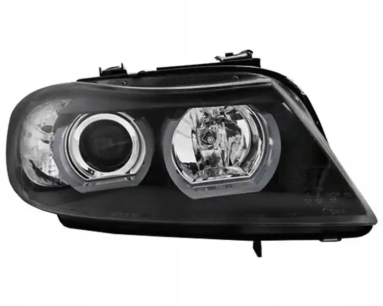 Lampy BMW E90/E91 05-08 black ringi led 3d Wysoka jakość