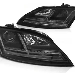 Lampy Audi Tt 06-10 8j Black Led Drl Dts Xenon Wysoka jakość