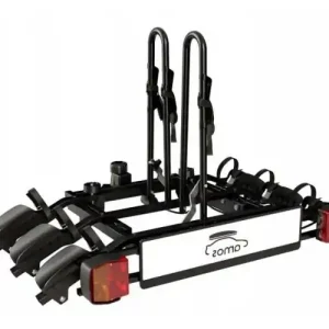 Premium Platforma rowerowa na hak TYTAN AMOS 3 PLUS (7 pin) BLACK