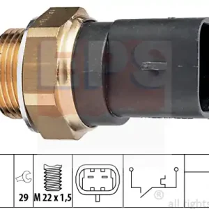 Oryginalny Włącznik wentylatora EPS 1.850.117