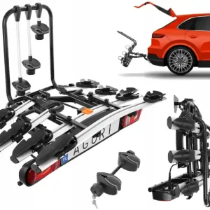 Platforma bagażnik rowerowy na hak Aguri Active Bike 4 rowery Rabat