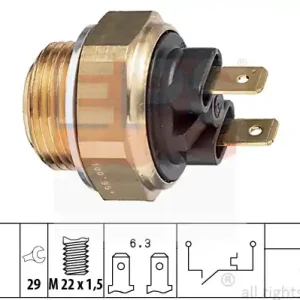 Włącznik wentylatora EPS 1.850.019 Ekspresowa dostawa