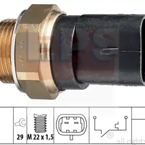 Nowość Włącznik wentylatora EPS 1.850.031