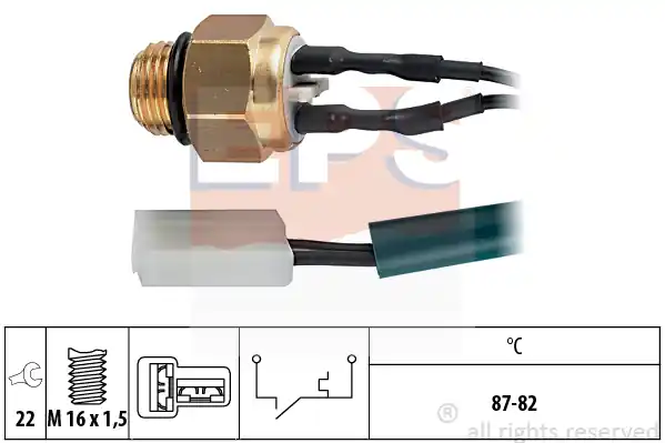 Włącznik wentylatora EPS 1.850.199 Rabat