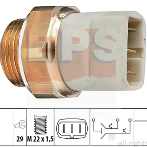 Włącznik wentylatora EPS 1.850.626 Oryginalny