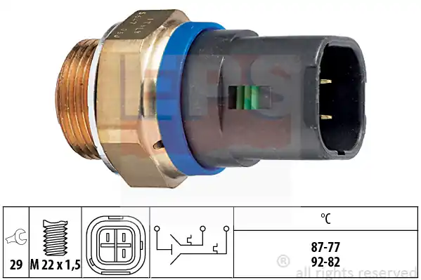 Włącznik wentylatora EPS 1.850.647 Tani
