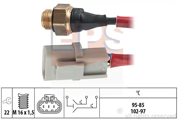 Włącznik wentylatora EPS 1.850.665 Tylko dziś