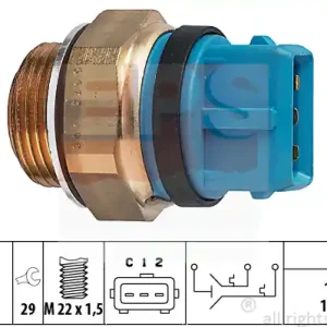 Niska cena Włącznik wentylatora EPS 1.850.672