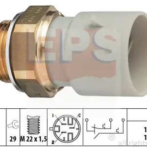 Oryginalny Włącznik wentylatora EPS 1.850.649